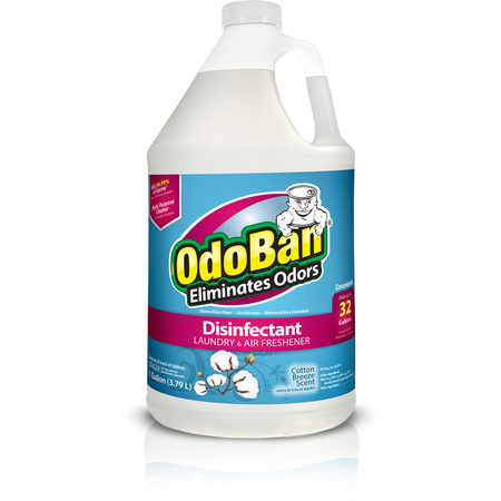 ODOBAN Odor Eliminator Disinfectant Concentrate, 1 Gallon, Cotton Breeze 911801-G4